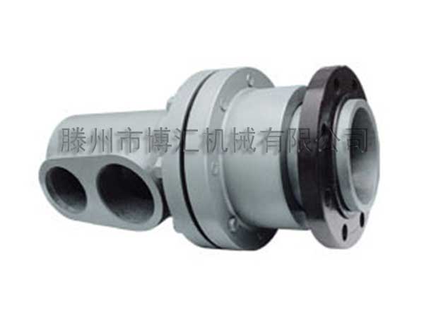 三通路旋转接头的安装很重要(图1) 三通路旋转接头实物图